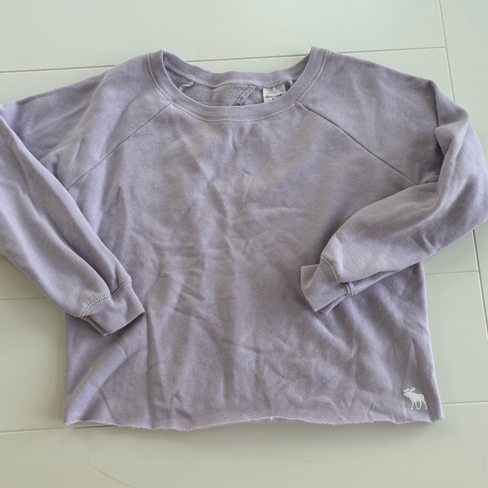 Light Lavender Abercrombie  Sweatshirt